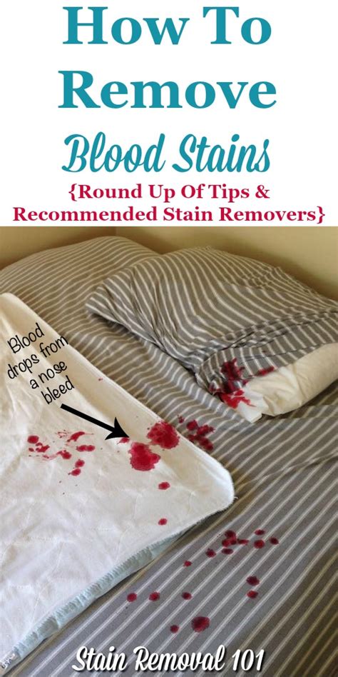 how to get rid of fake blood on clothes|remove blood stains from fabric.